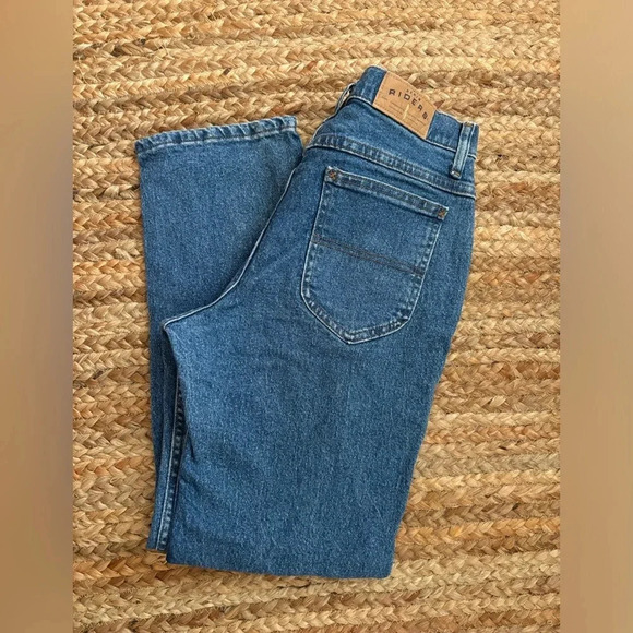 Riders by Lee Denim - Vintage Lee 8 Petite Denim Straight Leg Jeans